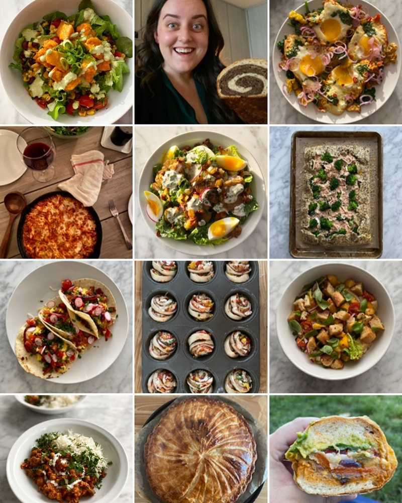 some of my favorite things from this year! I think next year I want to eat more: 🍠 smoked vegetables
👯♀️ other people’s cooking
🥐 savory baked goods…