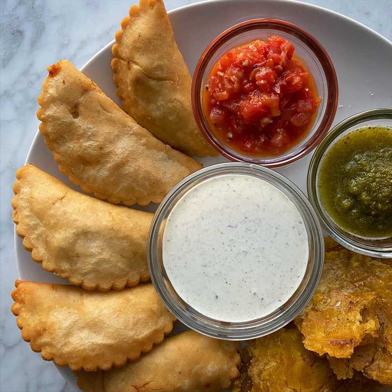 Took a Colombian cooking class today in honor of #latinxheritagemonth and made empanadas and patacones. For actual Colombian cooking, I recommend following…